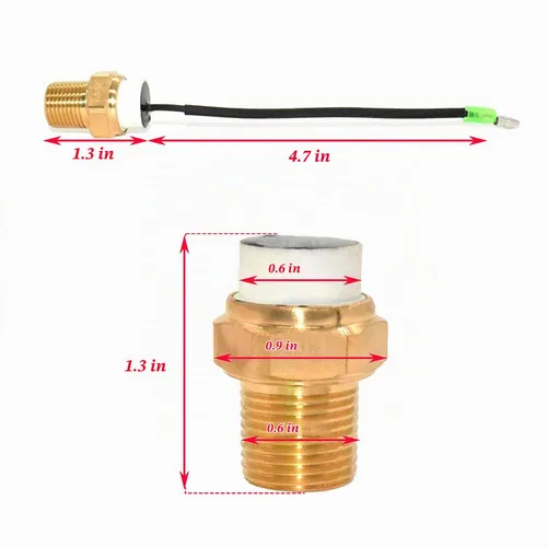 Vista 6 de Sensor de temperatura térmica de luz caliente 3085352 Complatiple con Polaris Sportsman Magnum Scrambler Predator 400 425 500 Interruptor de sensor
