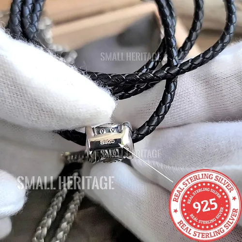 Vista 4 de Collar de martillo vikingo de plata de ley 925 con colgante de amuleto nórdico Odin para hombre, Plata esterlina, No es una piedra preciosa