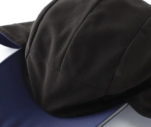 Vista 6 de Connectyle Gorro de invierno resistente al agua para hombre, con forro polar reflectante, gorro de béisbol cálido para deportes