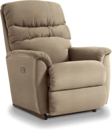 Vista 7 de La-Z-Boy Coleman Power - Silla reclinable mecedora, color gris