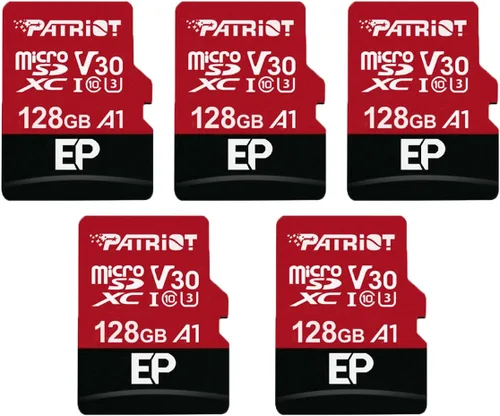 Vista 6 de Patriot Memory Tarjeta Micro SD A1 / V30 de 64 GB para teléfonos y tabletas Android, grabación de video 4K - PEF64GEP31MCX