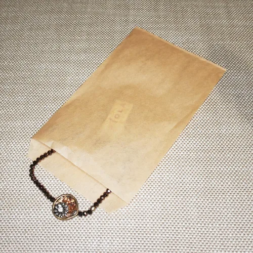 Vista 4 de CuteBox - 100 bolsas de regalo de papel plano marrón kraft de 4 x 6 pulgadas para mercancías, manualidades, recuerdos de fiesta, venta al por menor