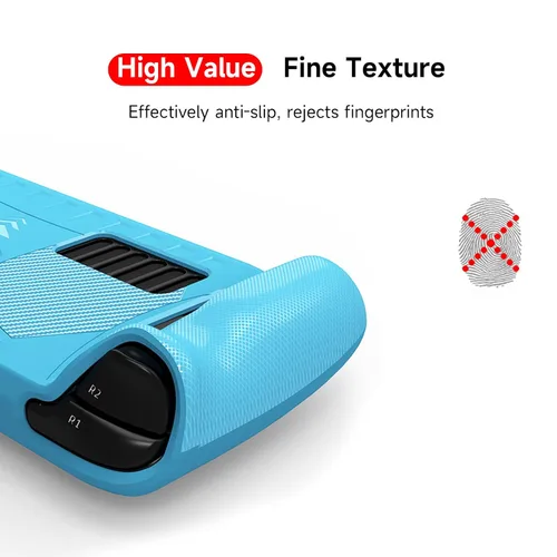 Vista 2 de Steam Deck 2021 Case, AKNES Steam Deck Protective Cover Accessories Silicone Soft Cover Protection, Shock-Absorption and Anti-Scratch, Drop