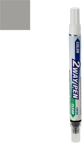 Vista 231 de Aerosol para pintura de retoque automotriz Dodge Stratus - Capa transparente metálica de acero plateado A4/DA4 - Paquete todo incluido