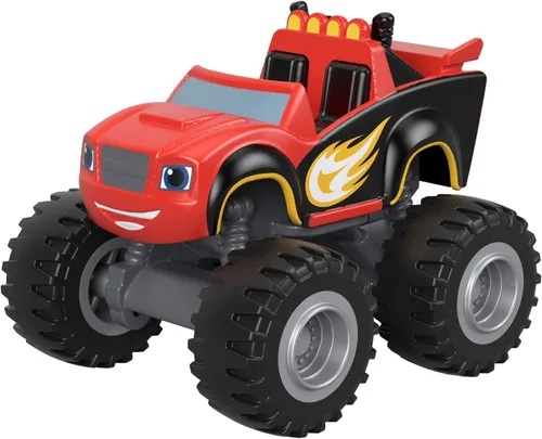 Vista 2 de Fisher-Price Nickelodeon Blaze & The Monster Machines, juguete Ninja Blaze, rojo