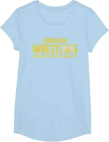 Vista 21 de Oregon Wrestling - Camiseta para competir, derrota, repetir