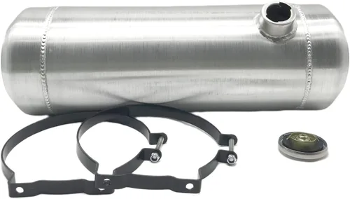 Vista 10 de JSD tanque de gas de 4 galones con llenado final de 8" x 20" de aluminio laminado con salida de llenado final de 1/4 NPT