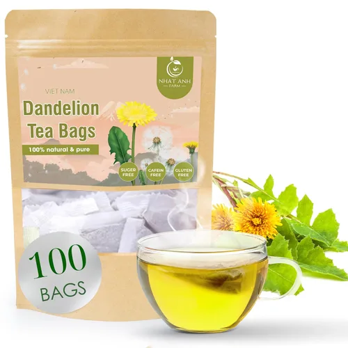 Vista 12 de NHAT ANH FARM - Bolsas de té de hoja de laurel premium, 40 bolsas de té, hoja de laurel seca 100% natural, té de hierbas naturalmente dulce, sin