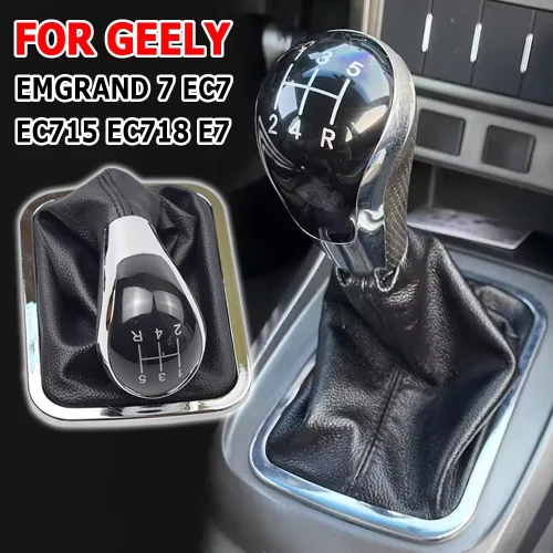 Vista 2 de Pomo de palanca de cambios Pomo de cambio Bota para Geely Emgrand 7 EC7 EC715 EC718 E7