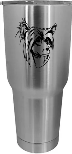 Vista 179 de Cairn Terrier - Vaso grabado con temática de perro, 30 onzas