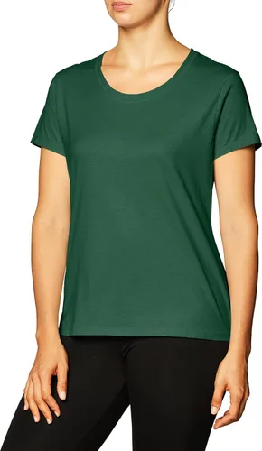Vista 4 de Hanes Camiseta de algodón de manga corta Perfect-T para mujer