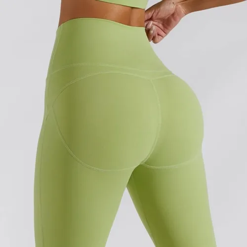 Vista 5 de CZDYUF - Conjunto de yoga sin costuras para mujer, ropa deportiva de entrenamiento, ropa de gimnasio, leggings de cintura alta, traje deportivo