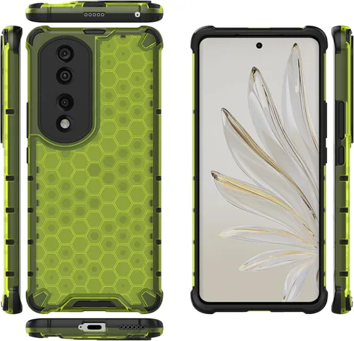 Vista 261 de Pzwoxukhov Funda compatible con Huawei Nova 3i, compatible con Huawei P Smart+ 2018 Honeycomb Anti-Drop Shock-Absorbing Case Negro