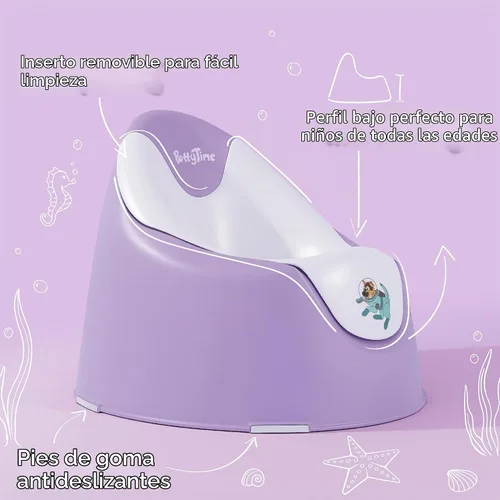 Vista 3 de Potty Watch Inventor - Asiento de inodoro fácil y divertido con 6 calcomanías mágicas reutilizables que cambian de color - Calcomanías fáciles