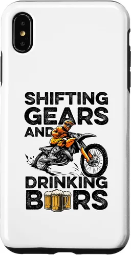 Vista 7 de Funda para moto de motocross para iPhone 15 y cerveza para motocross