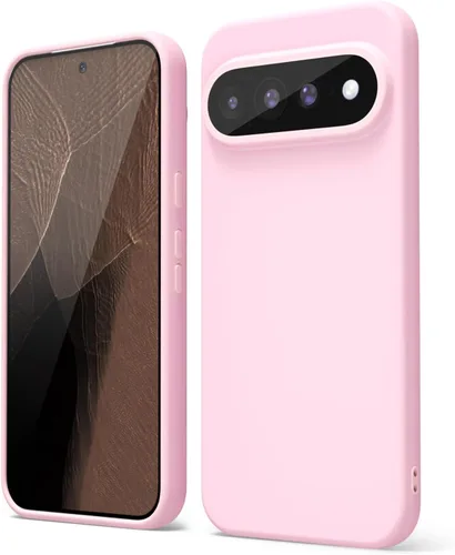 Vista 182 de oakxco para Google Pixel 6A Funda de teléfono de silicona líquida, diseño estético lindo y delgado para mujer y niña, cubierta de gel suave, lisa