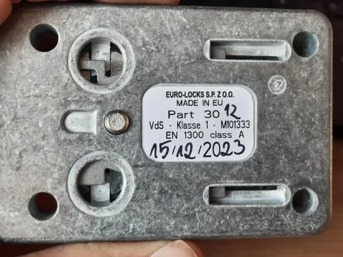 Vista 4 de Lowe & Fletcher 3012 - Cerradura de seguridad (1 VDS Clase 1/2, 4.724 in)
