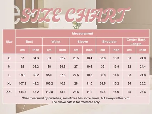 Vista 5 de Zeagoo Womens Puff Short Sleeve Sweaters Tops Spring Collar V Neck Pullover Polo Shirt Soft Knit Blouses