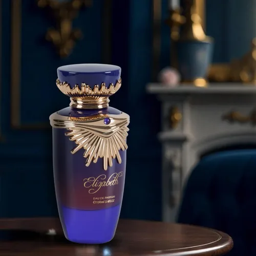 Vista 7 de MAISON ASRAR Elizabeth Eau de Parfum 3.4 Fl Oz – Perfume unisex con bergamota, grosella negra, azahar, vetiver y almizcle en polvo Aroma radiante