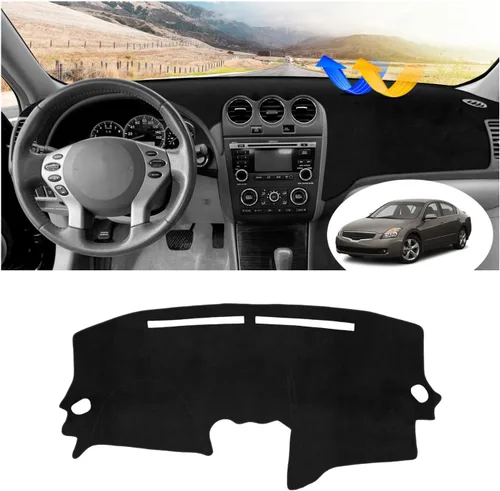Vista 43 de FIILINES Cubierta para tablero Compatible con Mazda 3 2010-2013 Accesorios Tapete para tablero para Mazda 3 Accesorios Tapete para salpicadero