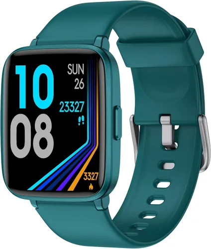 Vista 10 de LIVIKEY Reloj de seguimiento de actividad física con monitor de frecuencia cardíaca, rastreador de actividad con podómetro, monitor de sueño