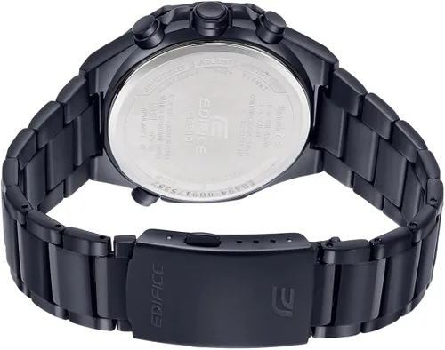 Vista 5 de Casio Edifice ECB-10DC-1ADF Reloj analógico de cuarzo negro de acero inoxidable para hombre