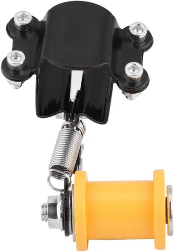 Vista 5 de Tensor de cadena, tensor de cadena ajustador, perno en rodillo, accesorios modificados para motocicleta, herramienta universal (negro)