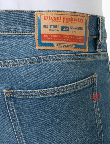 Vista 4 de Diesel Vaqueros D-Strukt Slim para hombre, azul