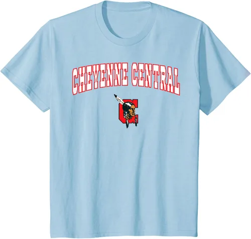 Vista 7 de Cheyenne Central High School Indians T-Shirt C2