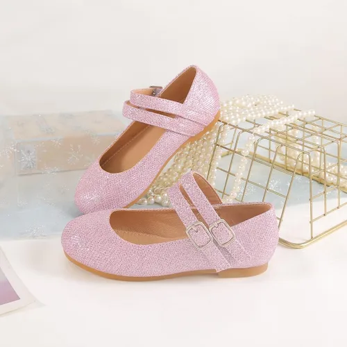 Vista 7 de JTENGYAO Zapatos de vestir de bailarina para niñas, zapatos planos de ballet Mary Jane para niñas pequeñas