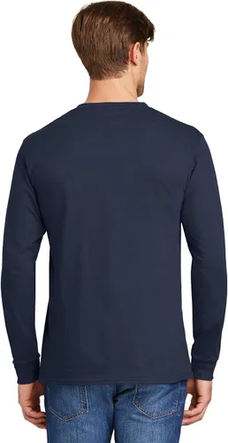 Vista 3 de Hanes Tagless 6.1 Long Sleeve T-Shirt