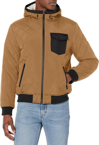 Vista 12 de Levi's mens Levi's Men's Diamond Quilted Sherpa Lined Bomber Jacket