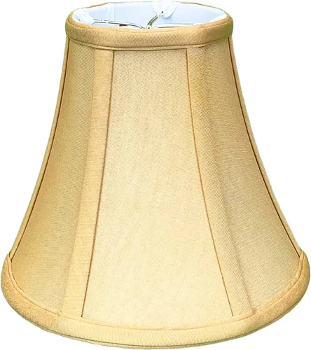 Vista 24 de Royal Designs, Inc. BSO-704FC-6AGL True Bell - Pantalla básica para lámpara con clip de llama, 3.5 x 6 x 6.25, dorado antiguo