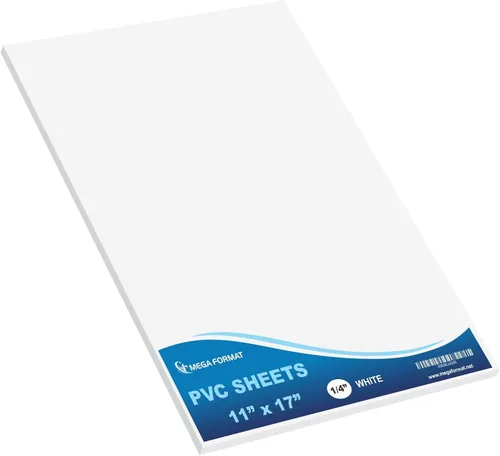 Vista 87 de Mega Format Hojas de plástico de PVC expandido – Hoja negra rígida de 5 x 7 pulgadas para manualidades, señalización y exhibiciones – Sintra Negro