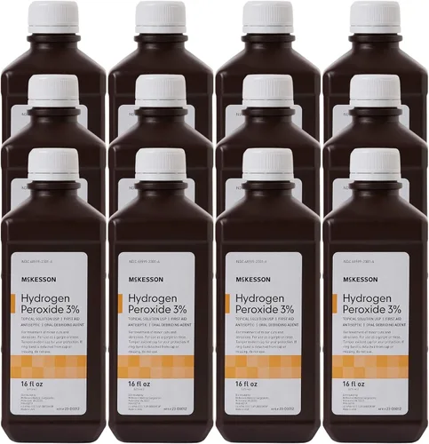 Vista 12 de Mckesson Peróxido de hidrógeno antiséptico 3% de fuerza