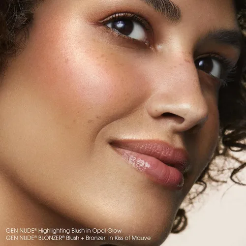 Vista 8 de bareMinerals Gen Nude - Rubor resaltador, color malva brillante, 0.14 oz