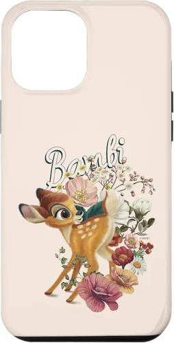 Vista 25 de Funda con logotipo de retrato floral Bambi para iPhone 16 Disney