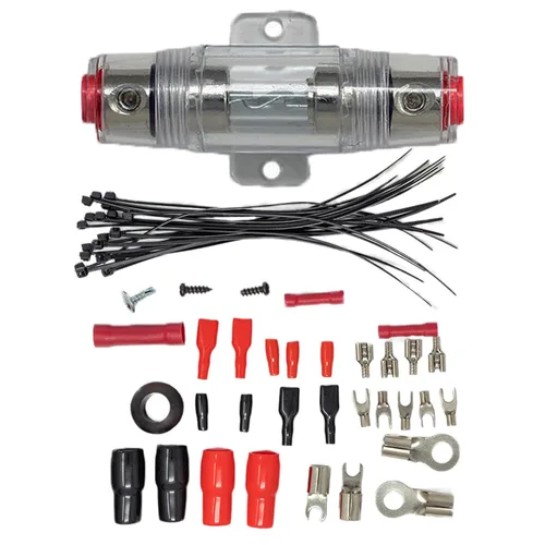 Vista 8 de SoundBox ECK4v2, kit de amplificador calibre 4 - Cableado completo de instalación de amplificador - 2500W