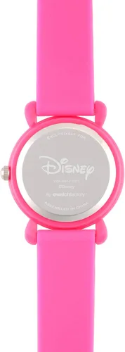 Vista 3 de Disney Princess - Reloj analógico de cuarzo para niños, Rosado, Reloj de cuarzo