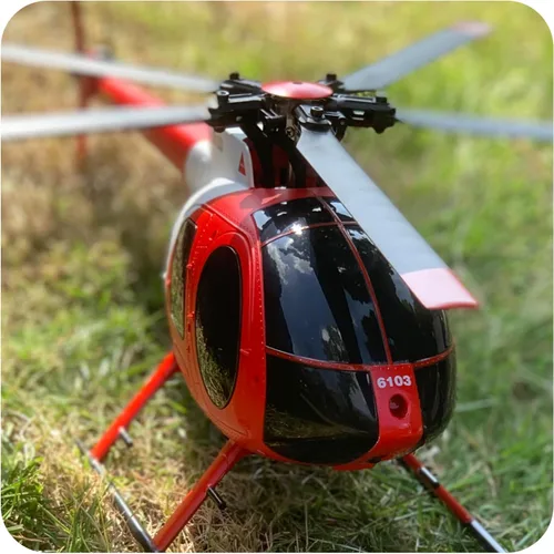 Vista 5 de 13.189 in MD500 C189 Helicóptero de control remoto Aeronave Agregar Posicionamiento de flujo óptico Escala 1/28 RC Heli Mantener la posición