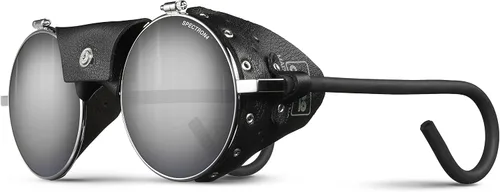 Vista 7 de Julbo Gafas de sol Vermont Glacier para hombres y mujeres con protectores laterales de cuero para senderismo, esquí, senderismo - 100% protección UV