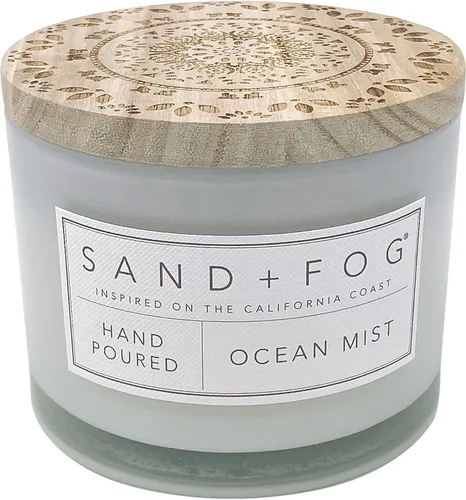 Vista 47 de Sand + Fog Vela perfumada - Chai – Aromas adicionales y tamaños – Mecha 100% de algodón sin plomo - Velas de lujo en frasco para refrescar el aire