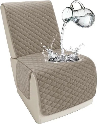 Vista 52 de Arfntevss Fundas para sofá seccional reclinable para sofá seccional en forma de L, funda antideslizante lavable para sofá reclinable con forma de L