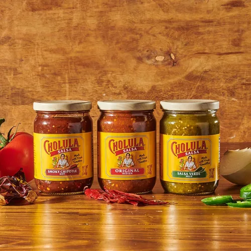 Vista 7 de Cholula Paquete variado de salsa (original, chipotle ahumado y salsa verde), 3