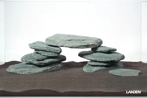 Vista 15 de LANDEN Piedras de Dragón Naturales (16 libras, 2~8 pulgadas, 7-8 piezas) para Aquascaping, Terrarios, Paludarios, Vivarios, Recintos de Reptiles