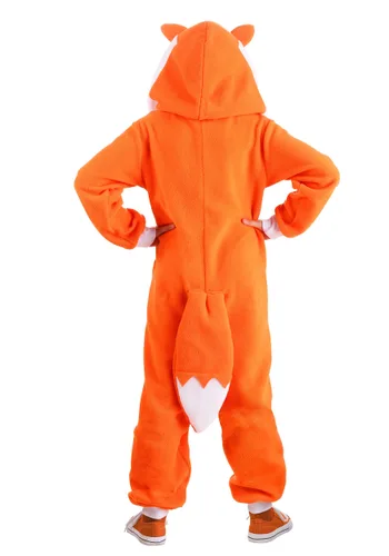 Vista 2 de Disfraz Acogedor de Zorro para Niños Multicolor