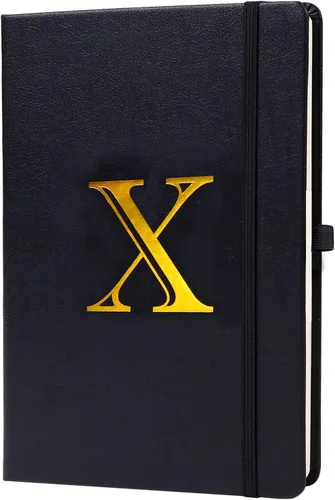 Vista 28 de Cuaderno de negocios para hombres y mujeres, cuaderno A5 con A-Z, cuaderno de papel de escritura de doble cara con divisores, diario de viaje