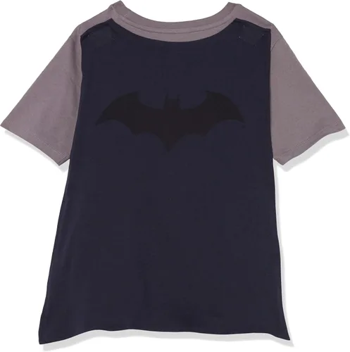 Vista 2 de DC Comics Camiseta de manga corta para cosplay de Little Batman para niños