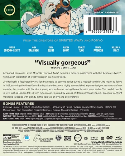 Vista 2 de The Wind Rises - Limited Edition Steelbook Blu-ray + DVD