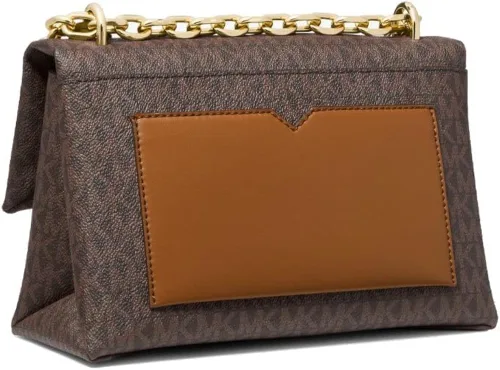 Vista 4 de Michael Kors Bolso de hombro con cadena de solapa mediana Cede